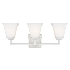 Ellis Harper Brushed Nickel Bathroom Light by Generation Lighting