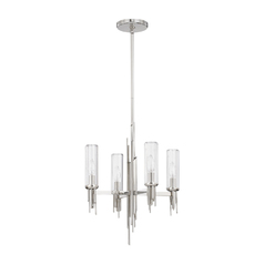 Alora Lighting Elisa Carlucci Torres Polished Nickel Chandelier