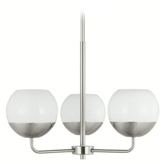 Visual Comfort Studio Collection Alvin Brushed Nickel Chandelier