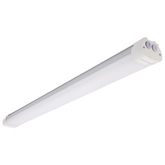 White & Gray LED Flush Mount by Nuvo Lighting