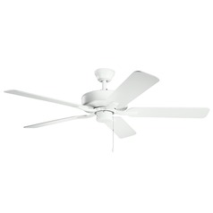Basics Pro Matte 52-Inch White Fan by Kichler Lighting