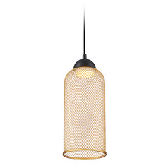 Kenmore 6-Inch Wide LED Pendant in Gold by Eurofase Lighting