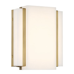 Tanzac Soft Brass LED Sconce by Minka Lavery