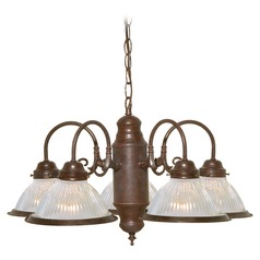 Old Bronze Chandelier by Nuvo Lighting