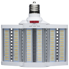 80W Shoe Box 3CCT 120-277V LED Light Bulb by Satco Lighting