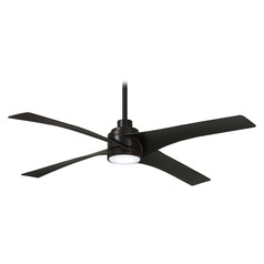 Swept 56-Inch LED Fan in Kocoa by Minka Aire