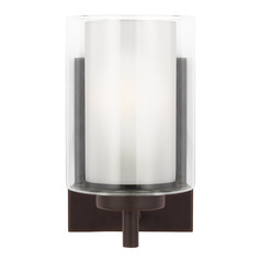 Elmwood Park Bronze Sconce by Generation Lighting