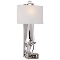 E.F. Chapman Paladin Obelisk Sconce in Nickel by Visual Comfort Signature