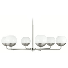 Visual Comfort Studio Collection Alvin Brushed Nickel Chandelier