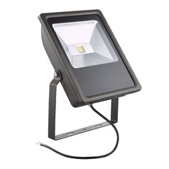 LED Flood Light Bronze 70-Watt 120v-277v 6760 Lumens 4000K 110 Degree Beam Spread