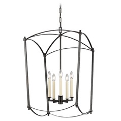 Thayer Smith Steel Pendant by Visual Comfort Studio