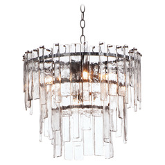 Maxim Lighting Warren Dark Bronze Pendant Light with Drum Shade