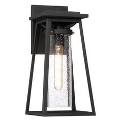 Lanister Court Sand Black Gold Highlights Outdoor Wall Light by Minka Lavery