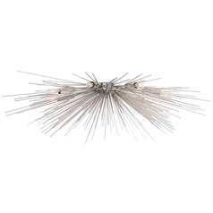 Roxanne 35-Inch Flush Mount in Polished Nickel by Arteriors Home