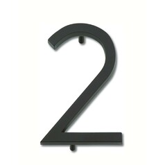 Oil Rubbed Bronze House Number 2 by Atlas Homewares
