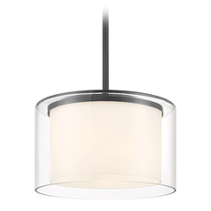 Parsons Studio Pendant in Sand Coal by Minka Lavery