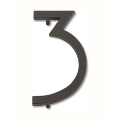 Oil Rubbed Bronze House Number 3 by Atlas Homewares