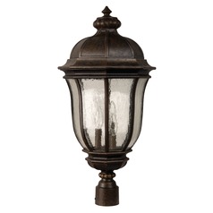 Harper Peruvian Bronze Post Light by Craftmade Lighting
