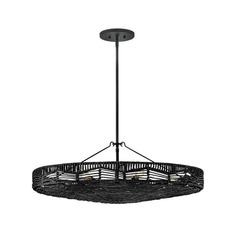 Ophelia 30-Inch Convertible Pendant in Black by Hinkley Lighting
