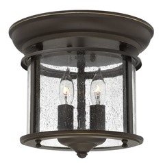 Gentry 9-Inch Olde Bronze Flush Mount by Hinkley Lighting