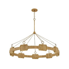 Raffi 48-Inch LED Chandelier in Burnished Gold by Hinkley Lighting