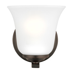 Emmons Bronze Sconce by Generation Lighting