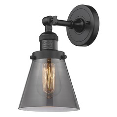 Small Cone Oil Rubbed Bronze Sconce by Innovations Lighting
