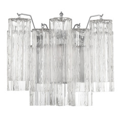 Crystorama Lighting Addis Polished Chrome Sconce