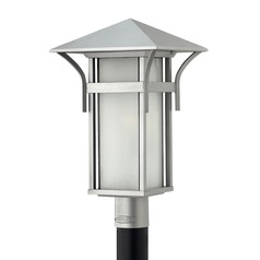 Manhattan 19.50-Inch Post Light in Titanium by Hinkley Lighting
