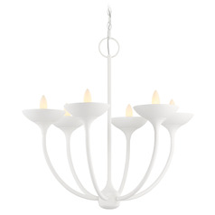 Ryton Plaster White Chandelier by Minka Lavery