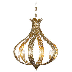 Savoy House Lighting Breegan Jane Atlas Grecian Gold Chandelier