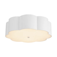 Alora Lighting Blossom Antique White Flushmount Light