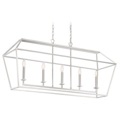 Aviary Polished Nickel 5-Light Chandelier by Quoizel Lighting