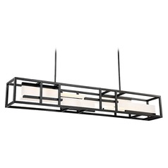 Memory 56-Inch LED Linear Pendant in Black by Modern Forms