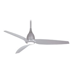 Tear 60-Inch LED Fan in Silver by Minka Aire