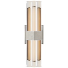 Lauren Rottet Fascio 14-Inch Sconce in Nickel by Visual Comfort Signature