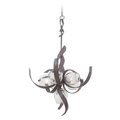 Solana Oxidized Copper Chandelier by Kalco Lighting