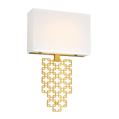 Blairmoor LED Wall Sconce in Honey Gold by Metropolitan Lighting
