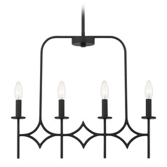 Muncie Coal Linear Chandelier by Minka Lavery