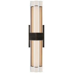 Lauren Rottet Fascio 18-Inch Sconce in Bronze by Visual Comfort Signature