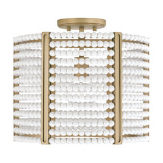 Brynn 14.25-Inch Dual Mount in Painted Aged Brass by Capital Lighting