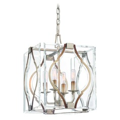Brenton Cove 4-Light Pendant in Gold Leaf  by Metropolitan Lighting
