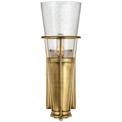 Thomas OBrien Robinson Sconce in Antique Brass by Visual Comfort Signature