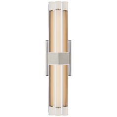 Lauren Rottet Fascio Sconce in Nickel by Visual Comfort Signature
