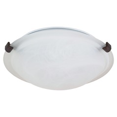 12-Inch Old Bronze Flush Mount by Nuvo Lighting
