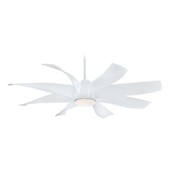 Dream Star 60-Inch LED Fan in White by Minka Aire