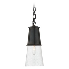 Thomas OBrien Robinson Small Pendant in Bronze by Visual Comfort Signature