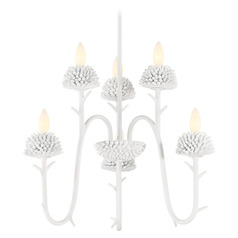 North Fork by Robin Baron Sand White Chandelier by Minka Lavery
