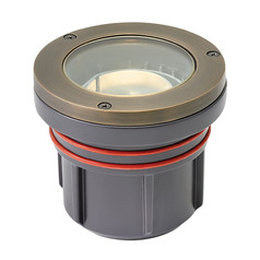 Hinkley Well Light Matte Bronze LED In-Ground Well Light