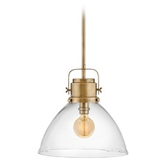 Malone Medium Pendant in Heritage Brass by Hinkley Lighting
